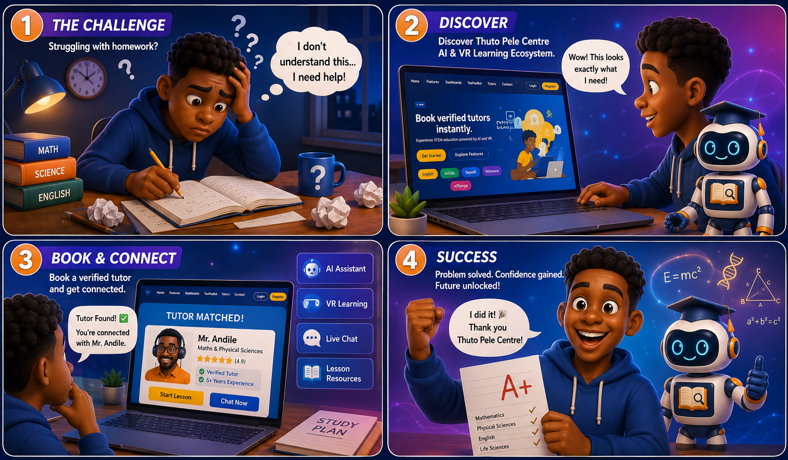 Tutoring and learning journey